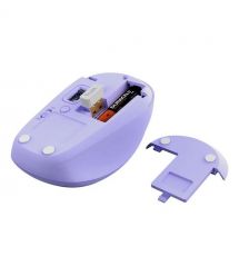 Trust Миша Trust Yvi+ Compact Multi-Device, WL/BT/USB-A, фіолетовий