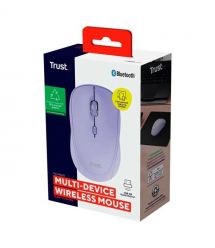 Trust Миша Trust Yvi+ Compact Multi-Device, WL/BT/USB-A, фіолетовий