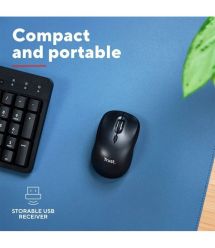 Trust Миша Trust Yvi+ Compact Multi-Device, WL/BT/USB-A, чорний