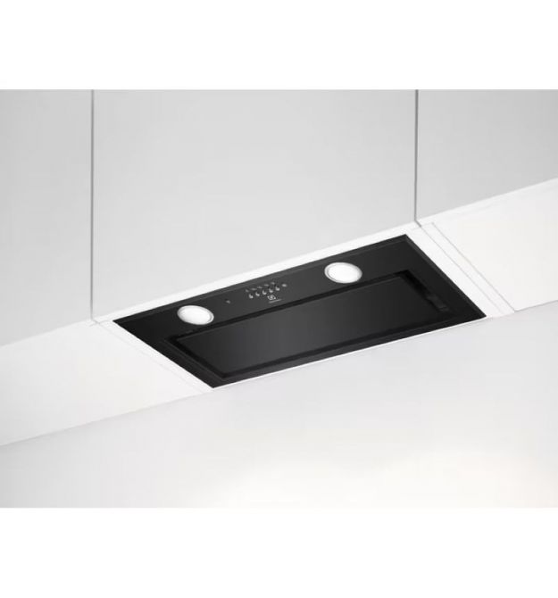 Electrolux Вытяжка Electrolux встраиваемая, 54см, 700м.куб/ч, Hob2Hood, черный