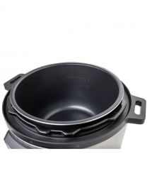 Gorenje pressure cooker, 1000W, bowl-6l, electronic control, aluminum/plastic, black-silver