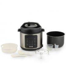 Gorenje pressure cooker, 1000W, bowl-6l, electronic control, aluminum/plastic, black-silver