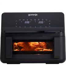 Gorenje air fryer 2700W, bowl-9L, touch control, 8 auto programs, plastic, black