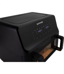 Gorenje air fryer 2700W, bowl-9L, touch control, 8 auto programs, plastic, black
