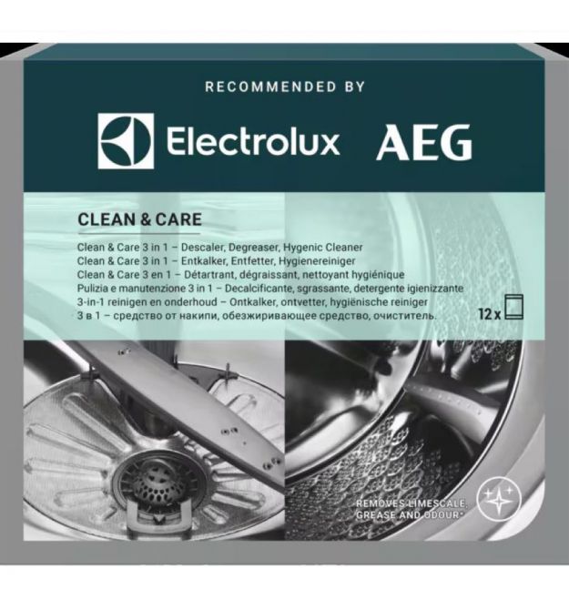 Electrolux Набор Electrolux для чистки стиральных и посудомоечных машин, 12x50гр