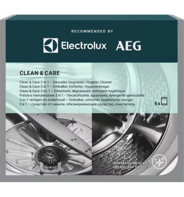 Electrolux Набор Electrolux для чистки стиральных и посудомоечных машин, 6x50гр