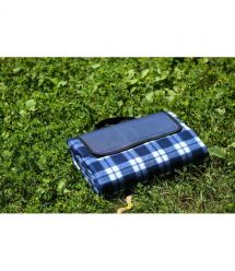 ARDESTO Плед Picnic 130х170см, 100% полиэстер, клетка синий