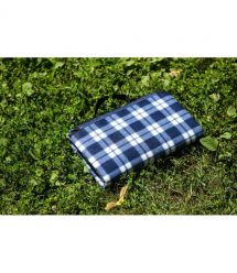 ARDESTO Плед Picnic 130х170см, 100% полиэстер, клетка синий