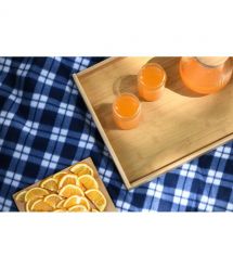 ARDESTO Плед Picnic 130х170см, 100% полиэстер, клетка синий