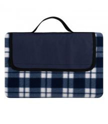 ARDESTO Плед Picnic 130х170см, 100% полиэстер, клетка синий