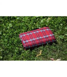 ARDESTO Плед Picnic 130х170см, 100% полиэстер, клетка красный