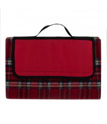 ARDESTO Плед Picnic 130х170см, 100% полиэстер, клетка красный