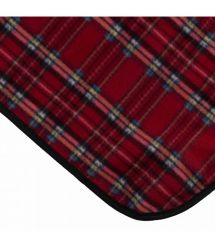 ARDESTO Плед Picnic 130х170см, 100% полиэстер, клетка красный