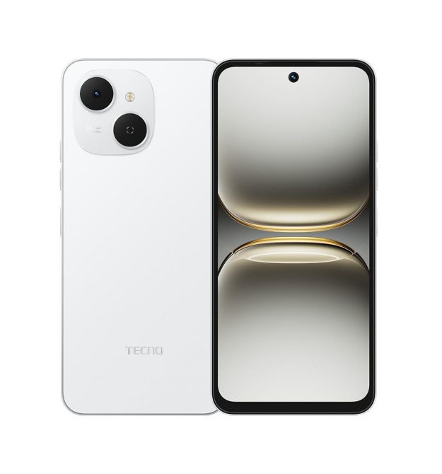 TECNO Smartphone Spark 40C (KM4k) 6.67" 4/128GB, 2SIM, 6000mAh, Veil White