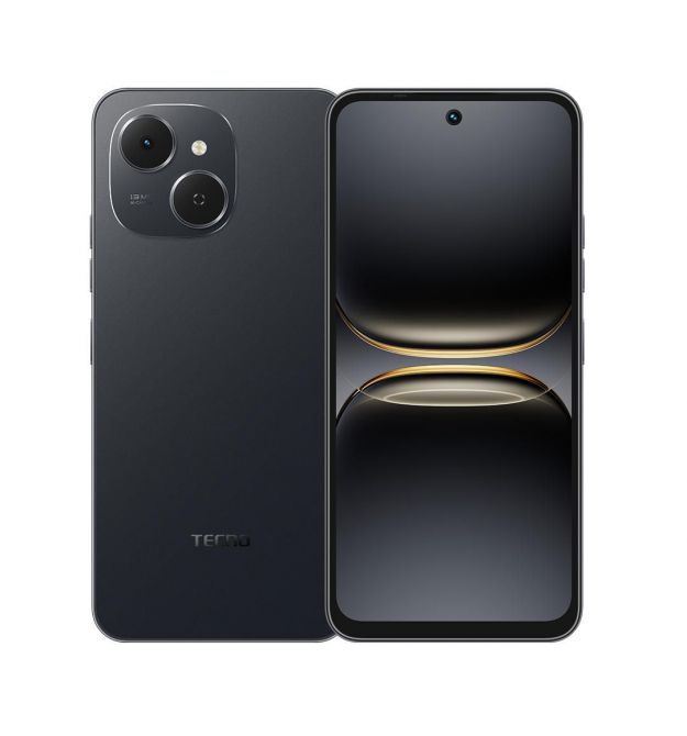 TECNO Smartphone Spark 40C (KM4k) 6.67" 4/128GB, 2SIM, 6000mAh, Ink Black