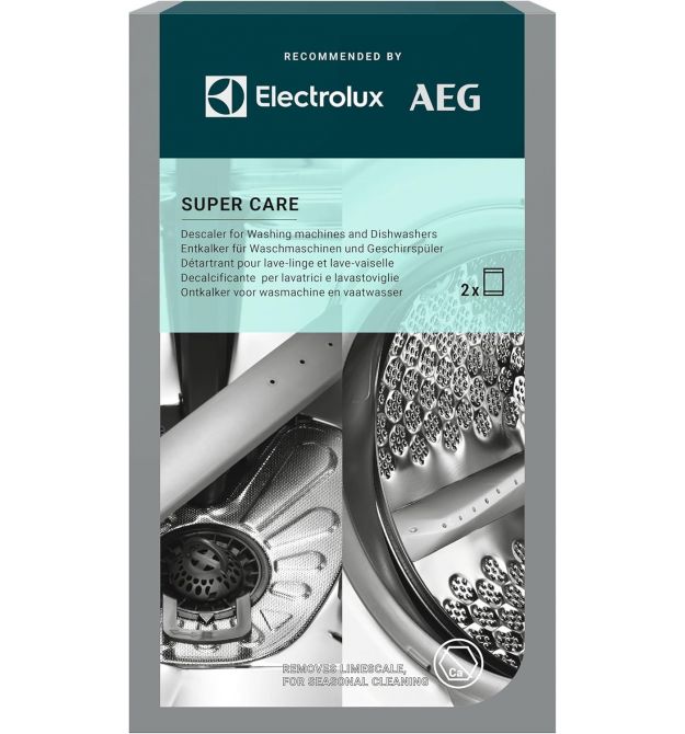 Electrolux Средство Electrolux для очистки от накипи для стиральных и посудомоечных машин, 2x100гр