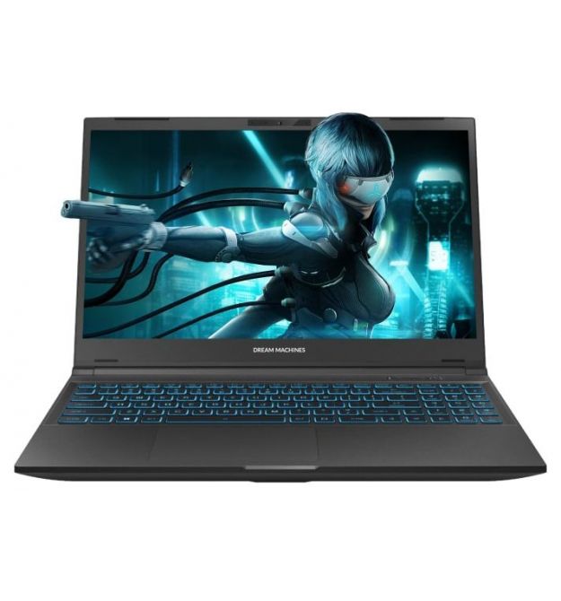 Dream Machines Notebook RG4050-15 15.6FHD IPS, Intel i7-13620H, 16GB, F1TB, NVD4050-6, DOS, black
