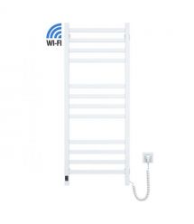 Navin electric towel warmer Avangard, 1200x480x71mm, Wi-Fi, steel, white, right connection