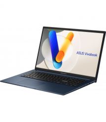 ASUS Ноутбук ASUS Vivobook 17 X1704VA-AU455 17.3" FHD IPS, Intel 5 120U, 16GB, F512GB, UMA, NoOS, Блакитний