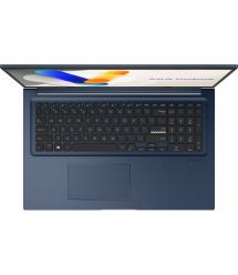 ASUS Ноутбук ASUS Vivobook 17 X1704VA-AU455 17.3" FHD IPS, Intel 5 120U, 16GB, F512GB, UMA, NoOS, Блакитний