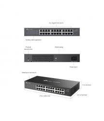 TP-Link Switch ES224G 24xGE, WebSmart