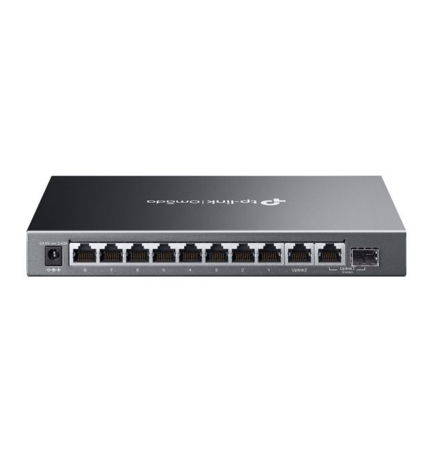 TP-Link Switch ES210GMP 10xGE (8xPoE), 123W, WebSmart