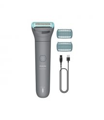 Philips Триммер Philips Series 3000 для тела , акум., насадок-2, сталь, серый