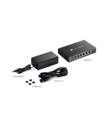 TP-Link Switch ES206GP 6xGE (4xPoE), 65W, WebSmart