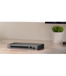 TP-Link Switch LS1210GP 9xGE (8xPoE), 61W, 1xSFP
