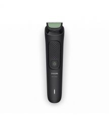 Philips Триммер універсальний Philips All-in-One Trimmer 3000 Series для лица, головы, носа, акум., насадок-7, сталь, черный
