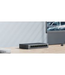 TP-Link Switch LS109P 9xFE (8xPoE), 63W