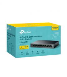 TP-Link Switch LS108GP 8xGE (8xPoE), 62W
