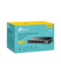 TP-Link Switch LS106LP 6xFE (4xPoE), 41W
