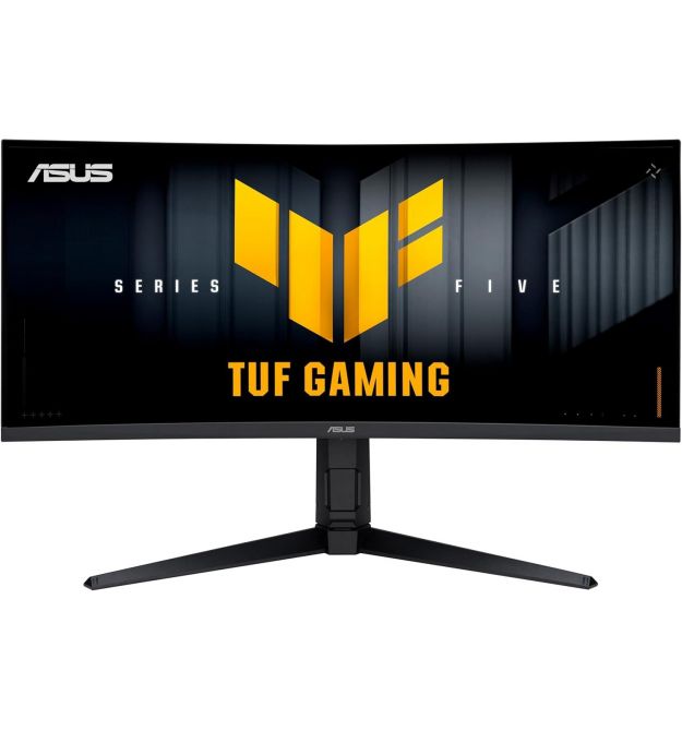 ASUS Монітор Asus 34" TUF Gaming VG34WQML5A 2xHDMI, 2xDP, 3xUSB, MM, VA, 3440x1440, 21:9, 250Hz, 0.5ms, sRGB 130%, CURVED