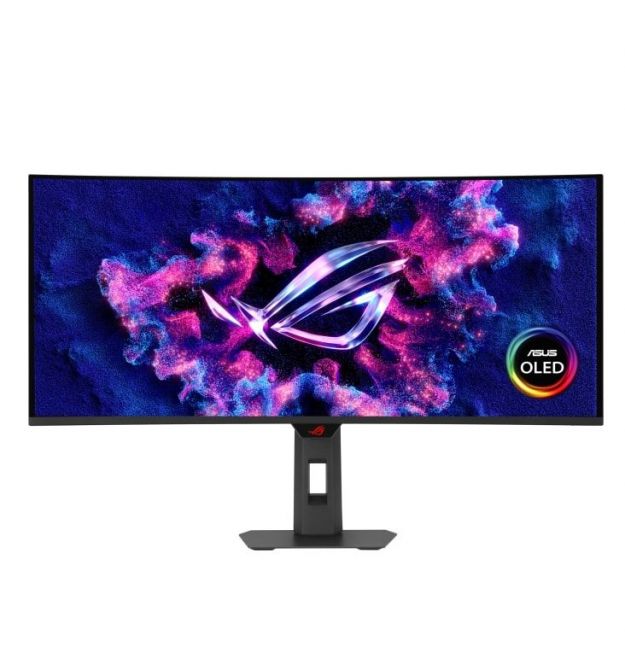 ASUS Монітор Asus 34" ROG Strix XG34WCDG 2xHDMI, DP, USB-C, 3xUSB, Audio, QD-OLED, 3440x1440, 21:9, 175Hz, 0.03ms, DCI-P3