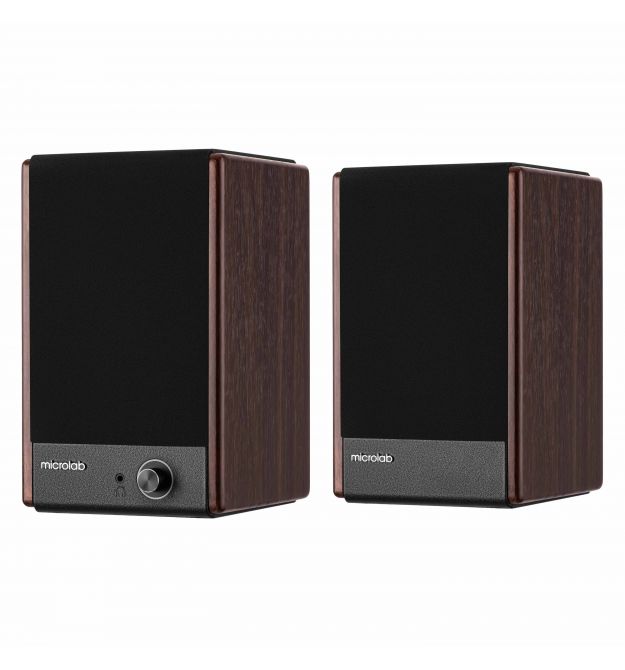 Microlab Multimedia speaker SOLO 4 2.0, 60w, mini-jack/bluetooth, brown