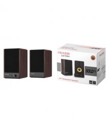 Microlab Multimedia speaker SOLO 4 2.0, 60w, mini-jack/bluetooth, brown