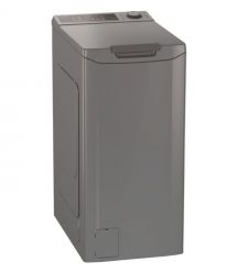 Candy Пральна машина Candy вертикальна, 7кг, 1200, A+++, 60см, дисплей, cріблястий