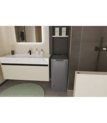 Candy Пральна машина Candy вертикальна, 7кг, 1200, A+++, 60см, дисплей, cріблястий