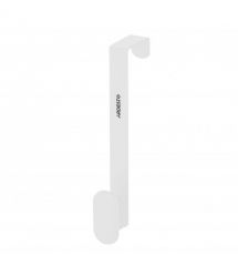 ARDESTO Дверная вешалка на 1 крючок Minimalism 3x3x20см, металл, пластик, белый