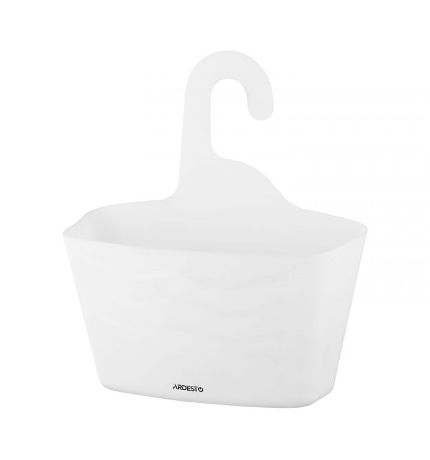 ARDESTO Корзина подвесная Vigor 24x7x25.5см, полипропилен, белый