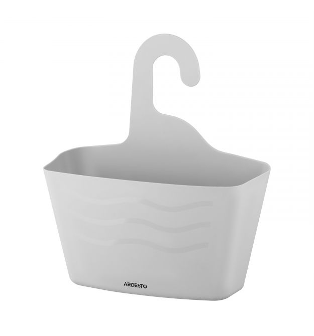 ARDESTO Корзина подвесная Vigor 24x7x25.5см, полипропилен, серый
