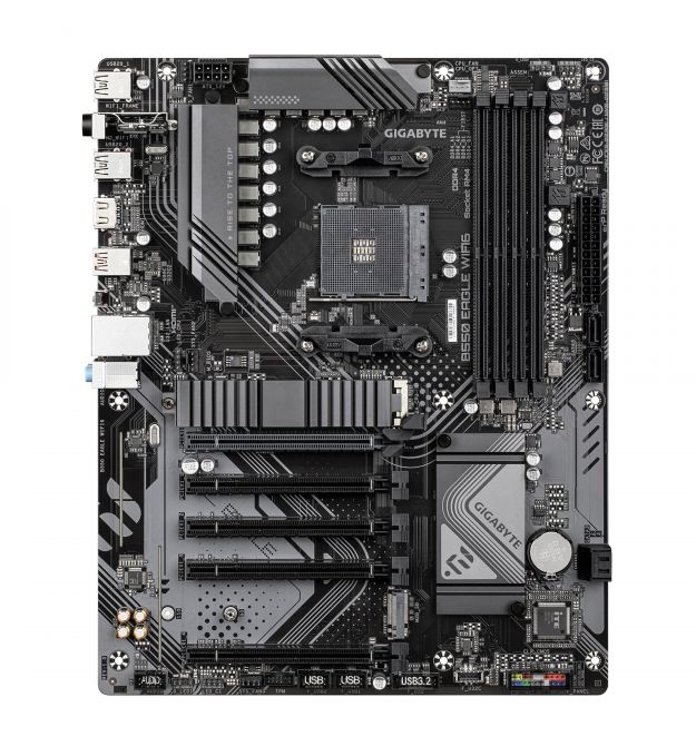 Gigabyte Motherboard B550 EAGLE WIFI6 sAM4 B550 4xDDR4 M.2 Wi-Fi BT HDMI ATX