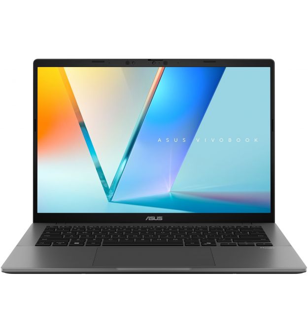 ASUS Ноутбук ASUS Vivobook S 14 S3407QA-KP003W 14" 2.5K IPS, Snapdragon X1 26 100, 16GB, F512GB, UMA, Win11, Сірий