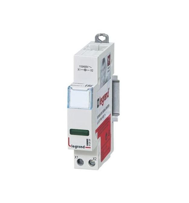 Legrand LED indicator - green 110/400 V~ - 1 module