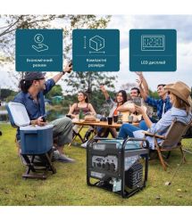 Könner & Söhnen Gasoline inverter generator KS 4500i, 230V, 4.5 kW, manual starter, 33 kg