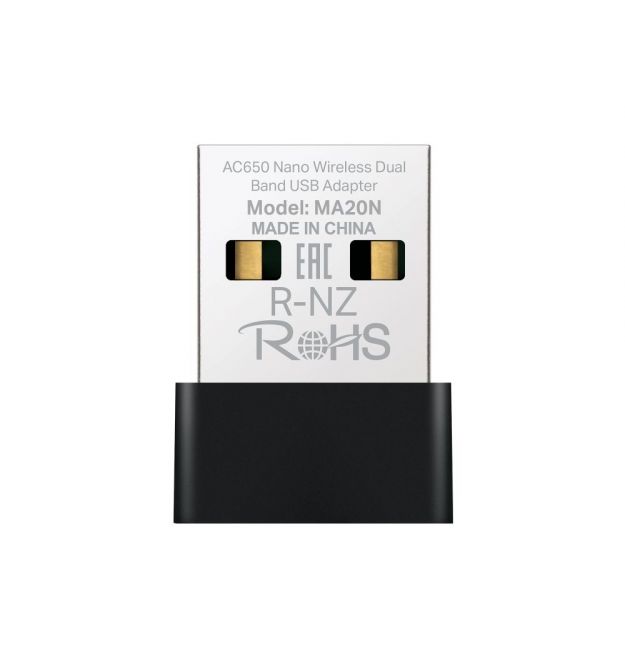 Mercusys WiFi-adapter MA20 AC650, USB