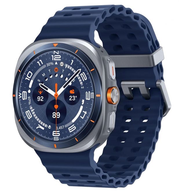 Samsung Galaxy Watch Ultra (2025) 47mm e-SIM (L705) 1.5", 480x480, sAMOLED, BT 5.3, NFC, 2/64GB, Blue Titanium