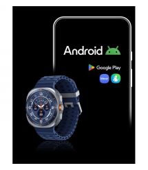 Samsung Galaxy Watch Ultra (2025) 47mm e-SIM (L705) 1.5", 480x480, sAMOLED, BT 5.3, NFC, 2/64GB, Blue Titanium