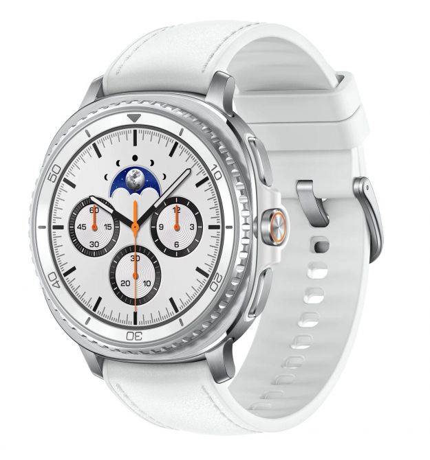 Samsung Galaxy Watch 8 Classic 47mm (L500) 1.34", 438x438, sAMOLED, BT 5.3, NFC, 2/64GB, White